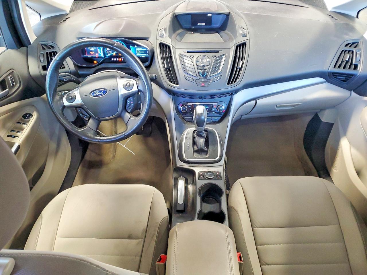 2015 Ford C-max Se Red vin: 1FADP5AUXFL109493