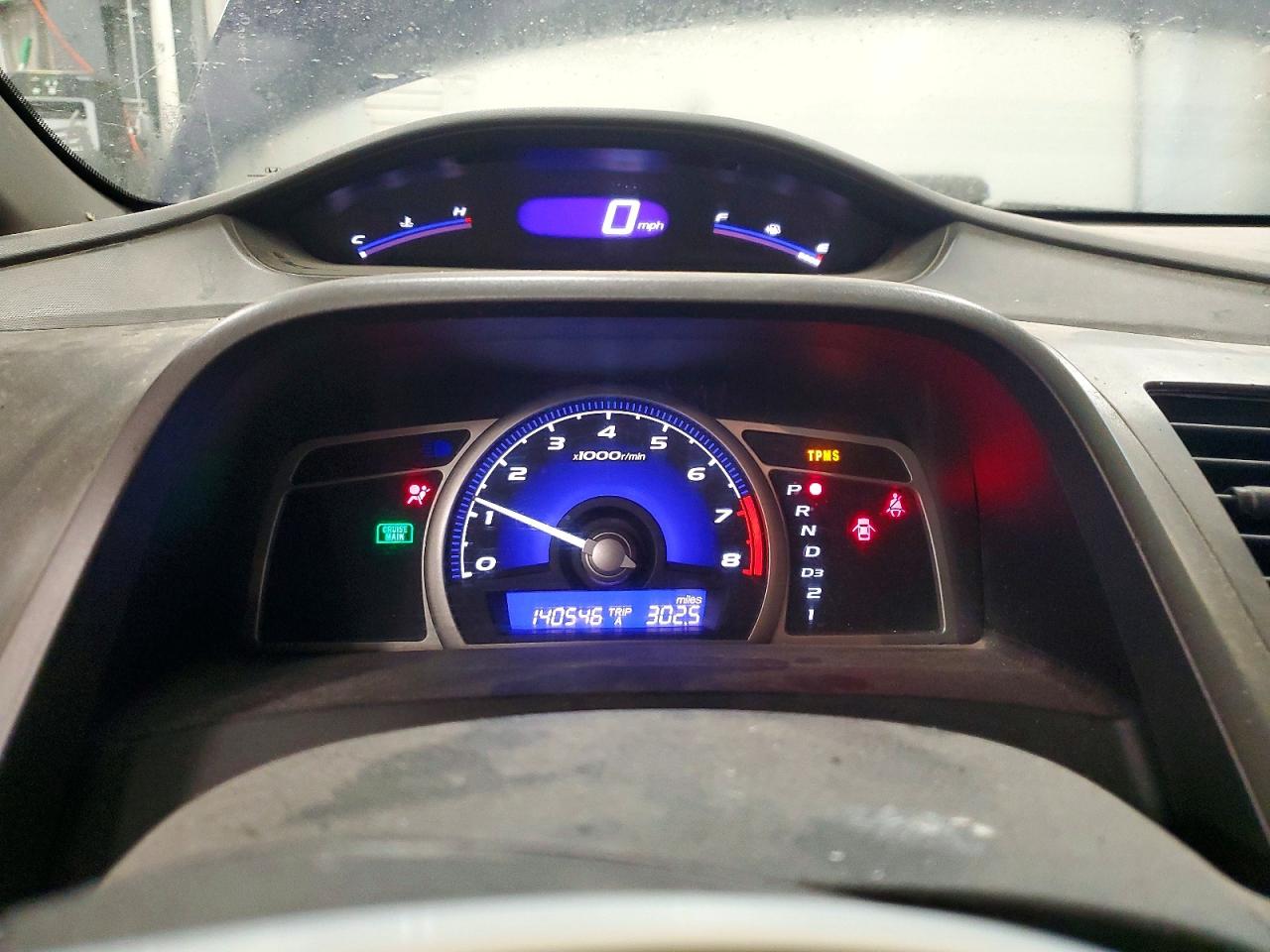 2009 Honda Civic Lx Blue vin: 2HGFA16519H507743