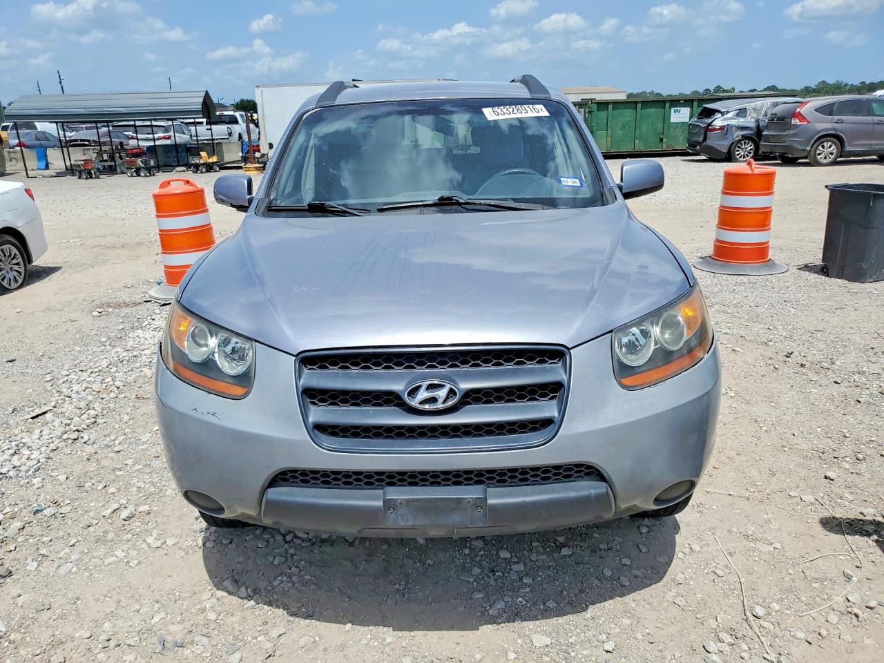 2008 Hyundai Santa Fe Gls Серебряный vin: 5NMSG13DX8H167700