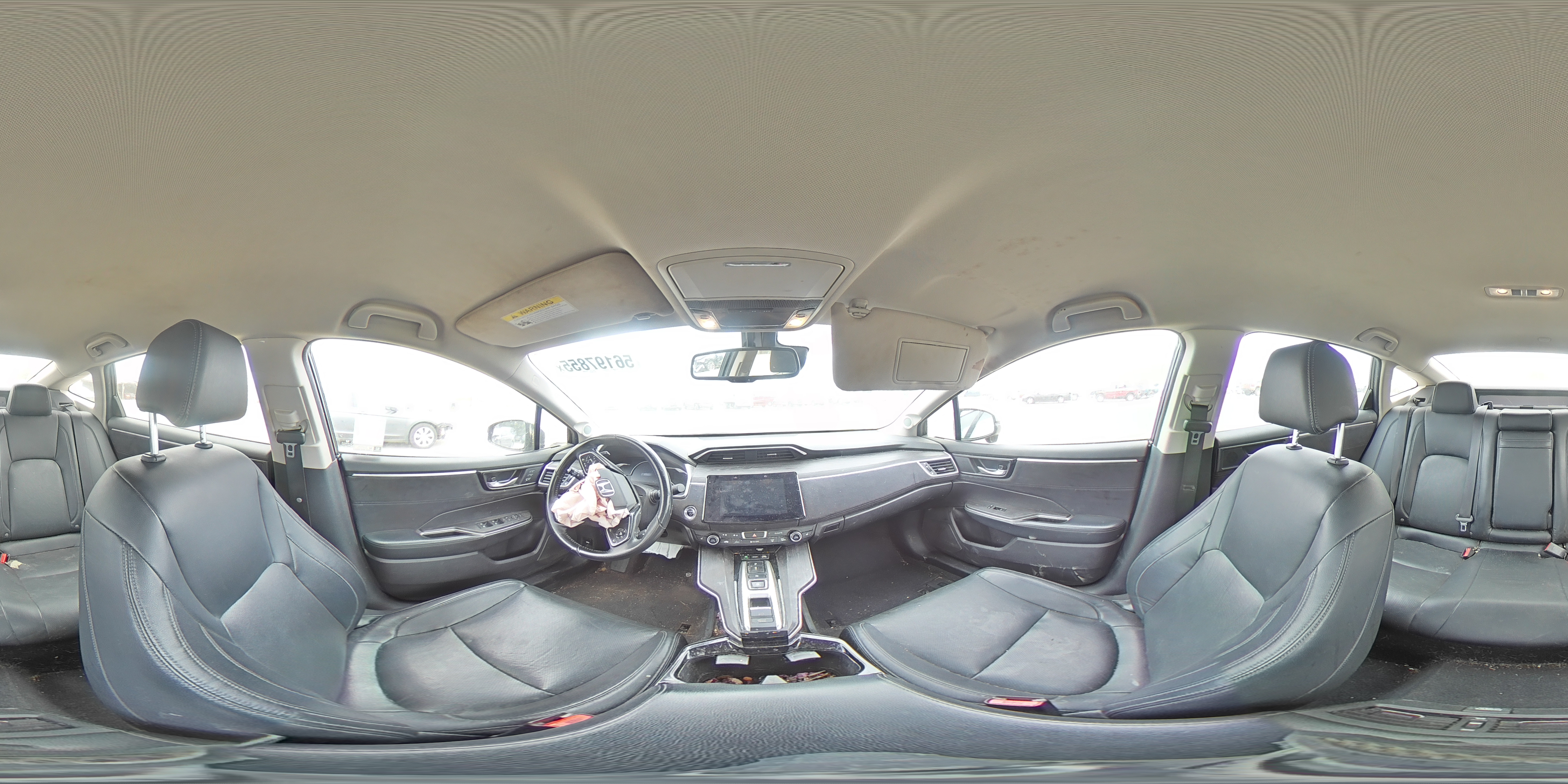 2021 Honda Clarity Touring   Black vin: JHMZC5F36MC001881