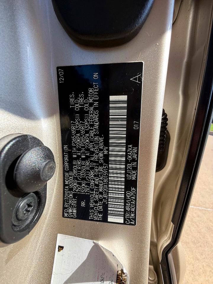 2008 Lexus Gx 470 Золотой vin: JTJBT20X180159157