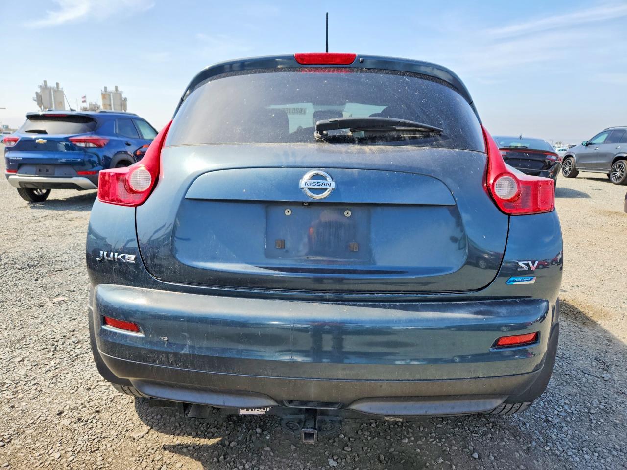 2014 Nissan Juke Sv Blue vin: JN8AF5MRXET354157