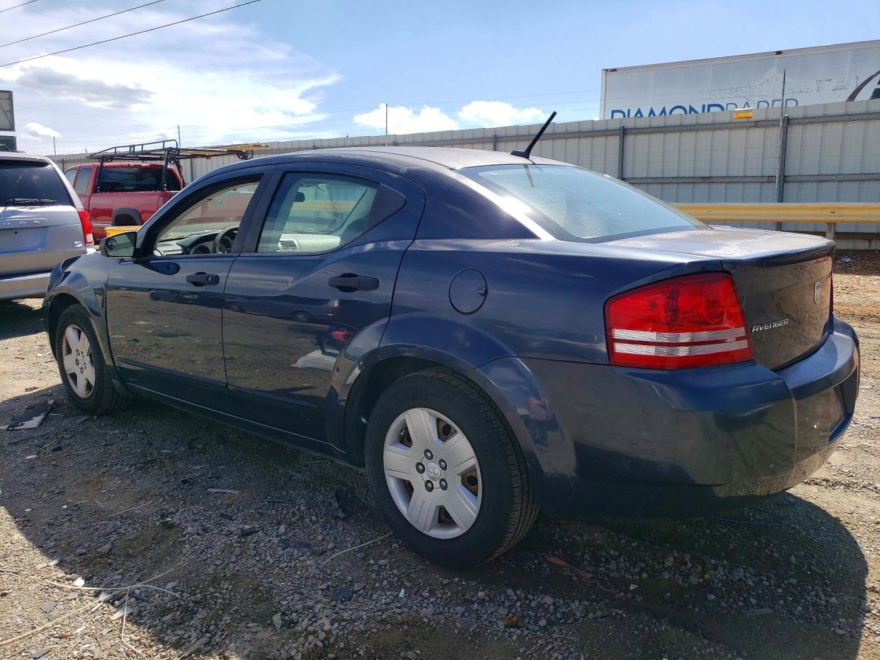 2008 Dodge Avenger Se Синий vin: 1B3LC46K78N670293