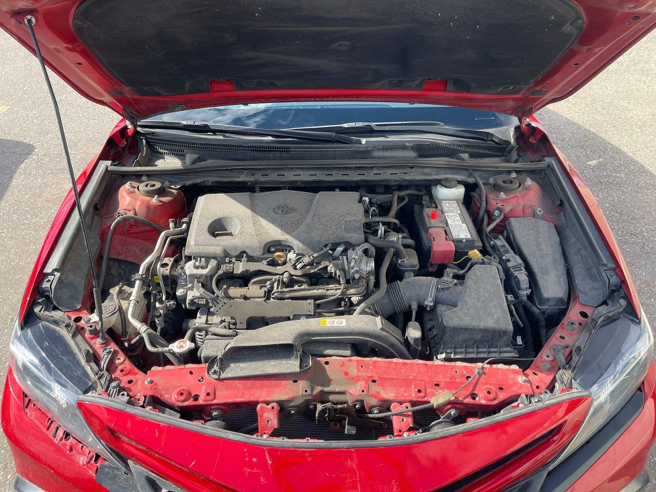 2022 Toyota Camry Se Красный vin: 4T1G11AK9NU040137