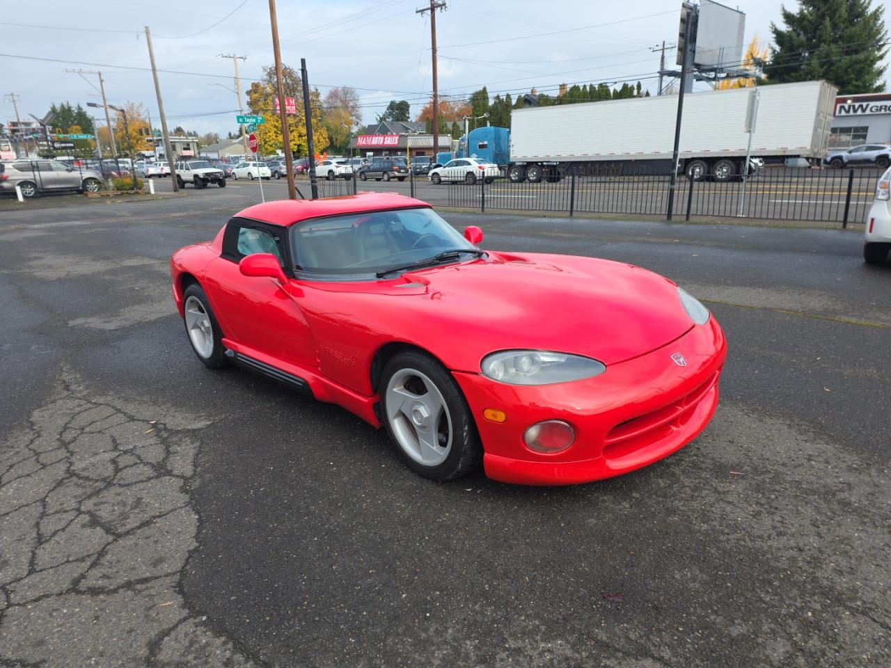 1994 Dodge Viper Rt-10 Red vin: 1B3BR65E7RV102211