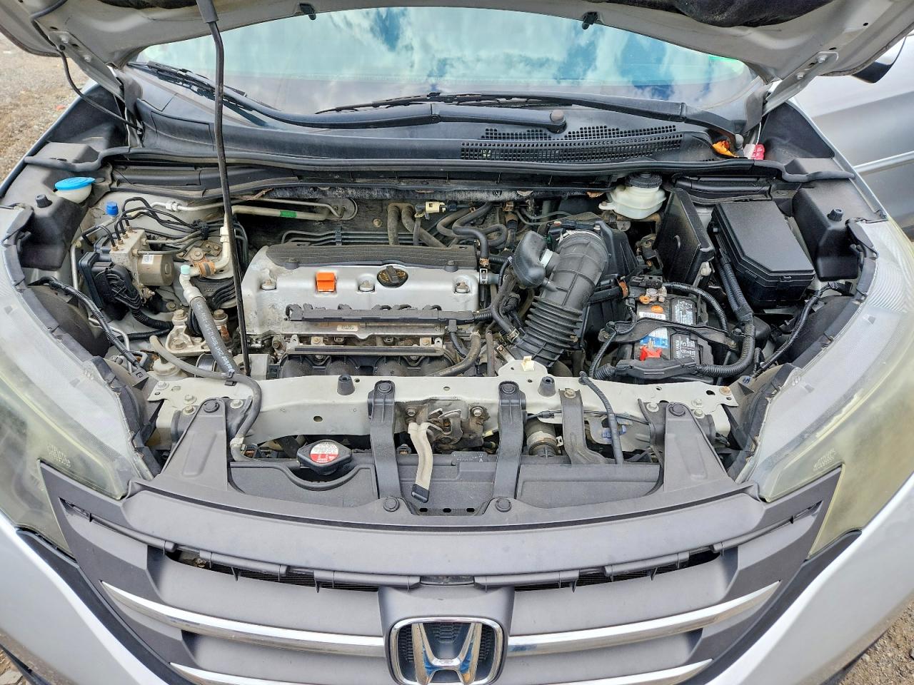 2012 Honda Cr-v Exl Серый vin: 2HKRM4H73CH618263