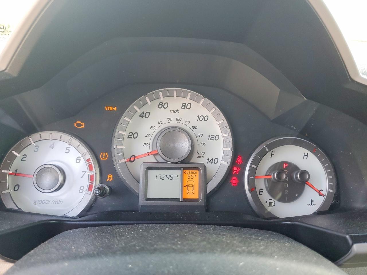 2012 Honda Pilot Ex Gray vin: 5FNYF4H45CB076822