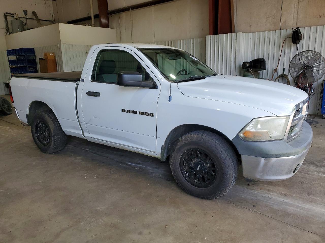 2011 Dodge Ram 1500 White vin: 3D7JB1EK2BG565157