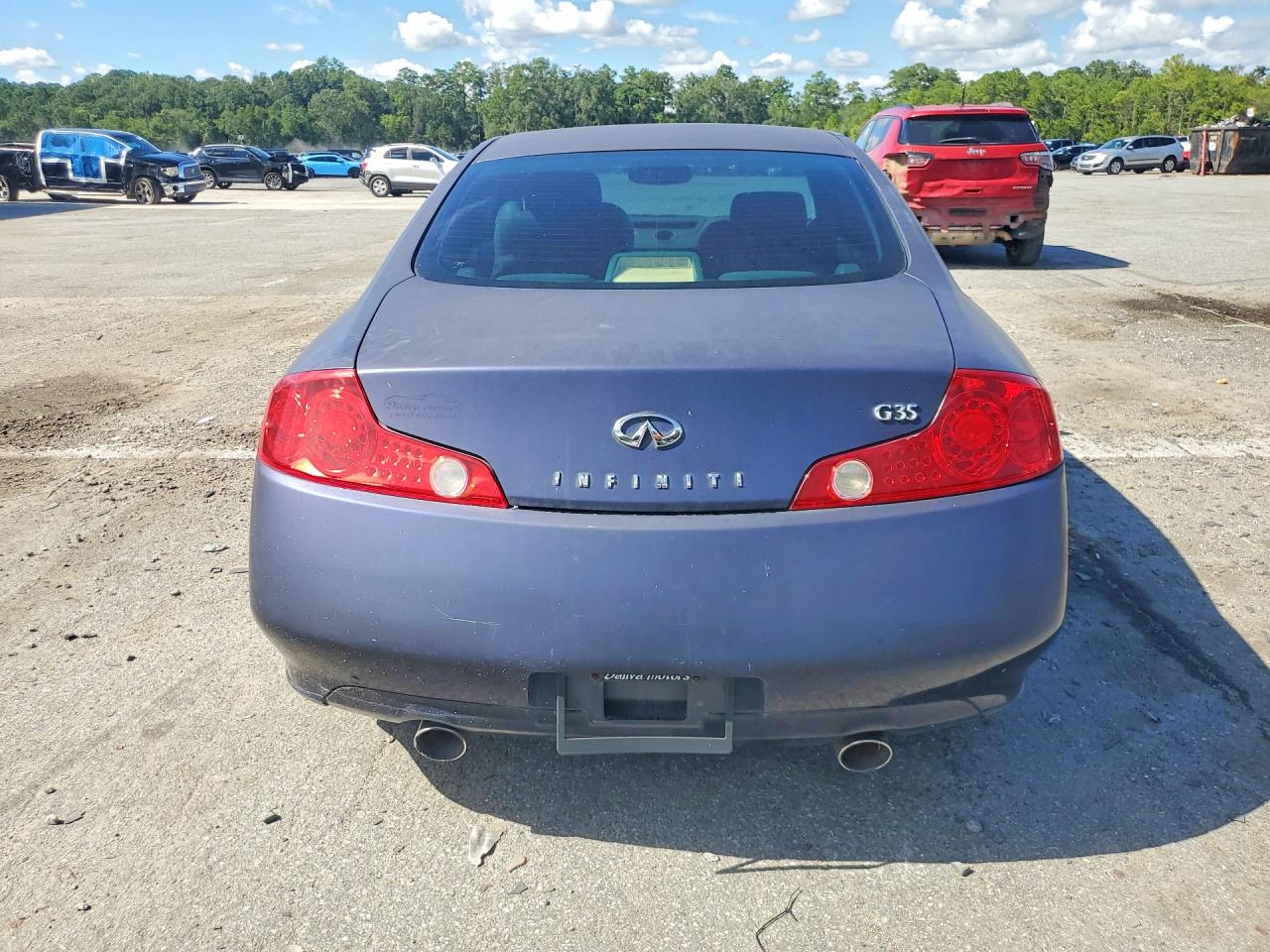 2004 Infiniti G35 Blue vin: JNKCV54E14M309037