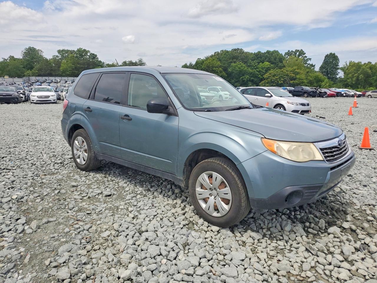 2009 Subaru Forester 2.5x Green vin: JF2SH61619H715327