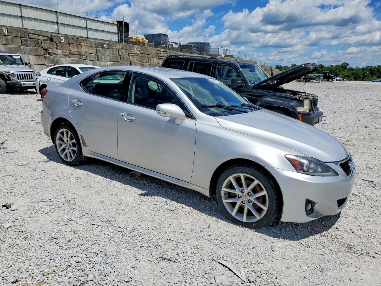 2011 Lexus Is 250 Silver vin: JTHCF5C28B5045309
