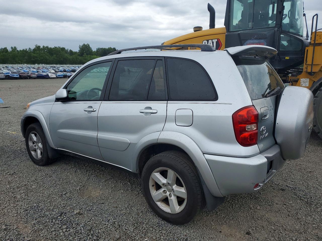 2005 Toyota Rav4 Base Silver vin: JTEHD20V156028954