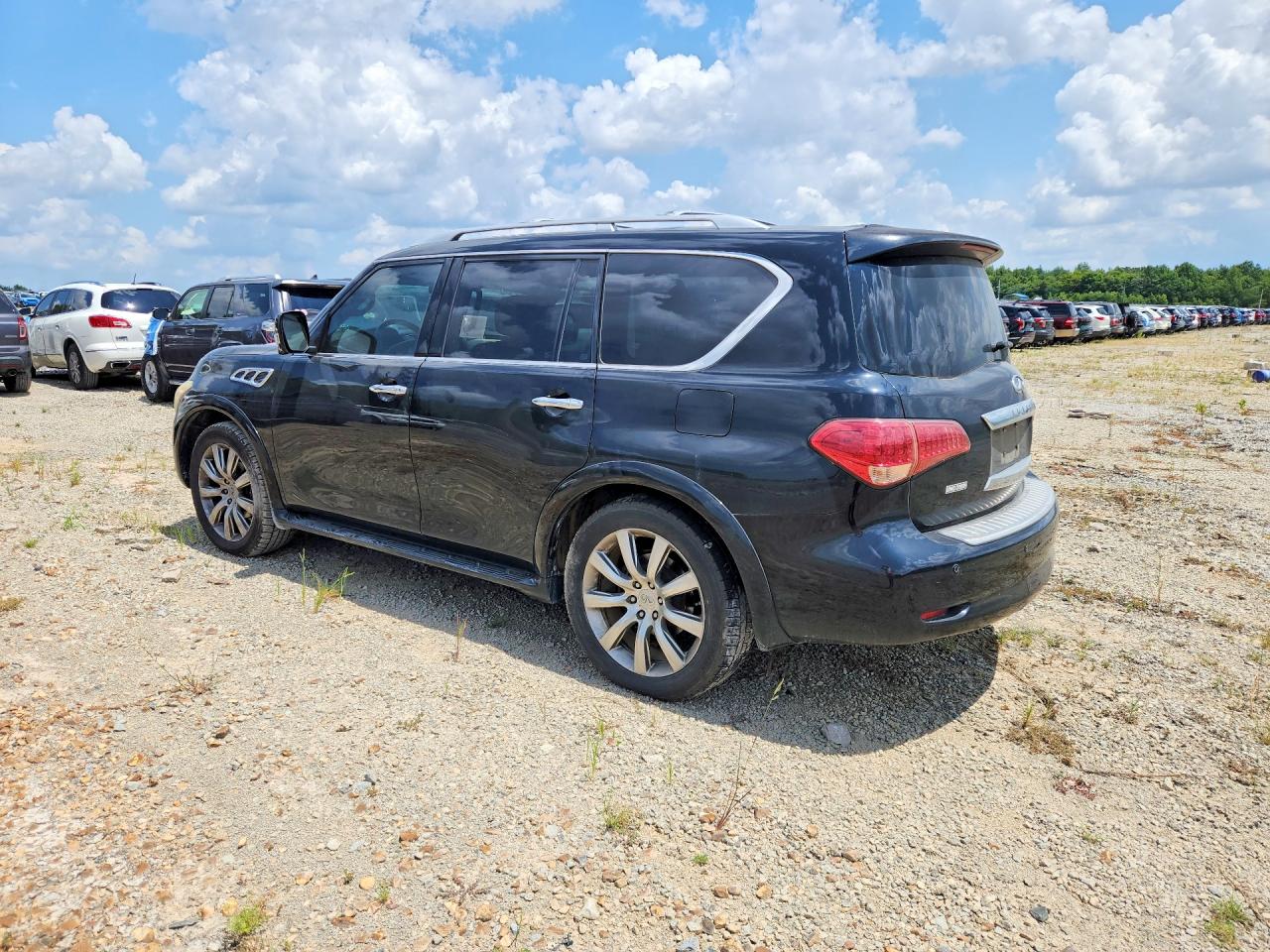 2013 Infiniti Qx56 Base Black vin: JN8AZ2NF4D9550911