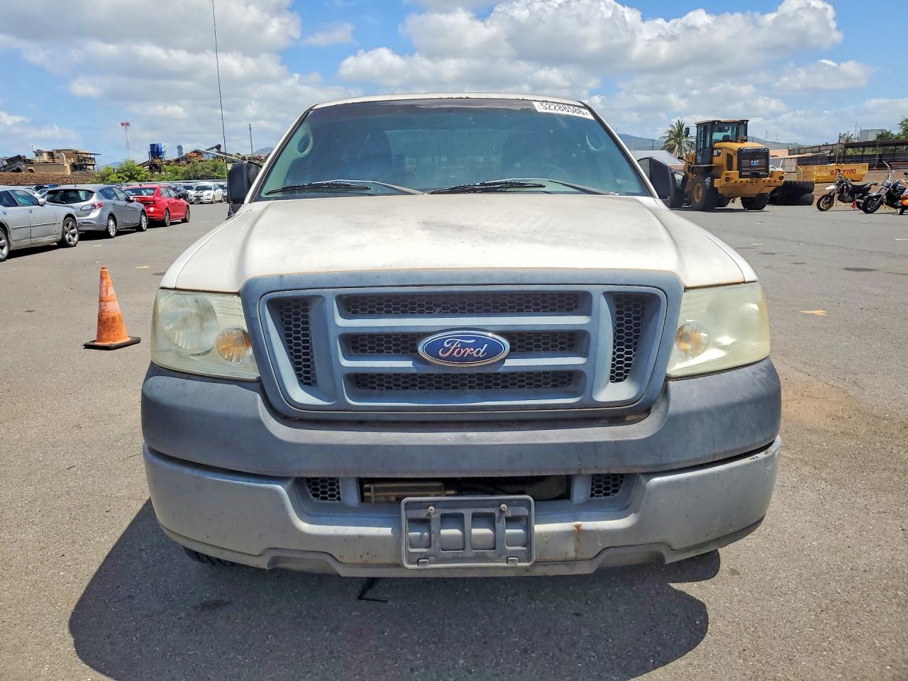 2005 Ford F150 Белый vin: 1FTRF12235NA79653