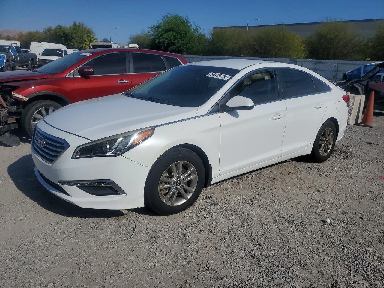 2015 Hyundai Sonata Se Белый vin: 5NPE24AF7FH148135