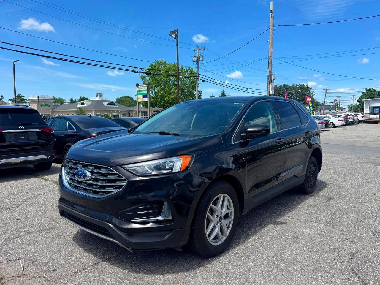 2022 Ford Edge Sel Черный vin: 2FMPK4J94NBA31413