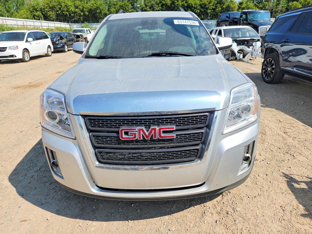 2014 Gmc Terrain Sle Silver vin: 2GKALREKXE6270320
