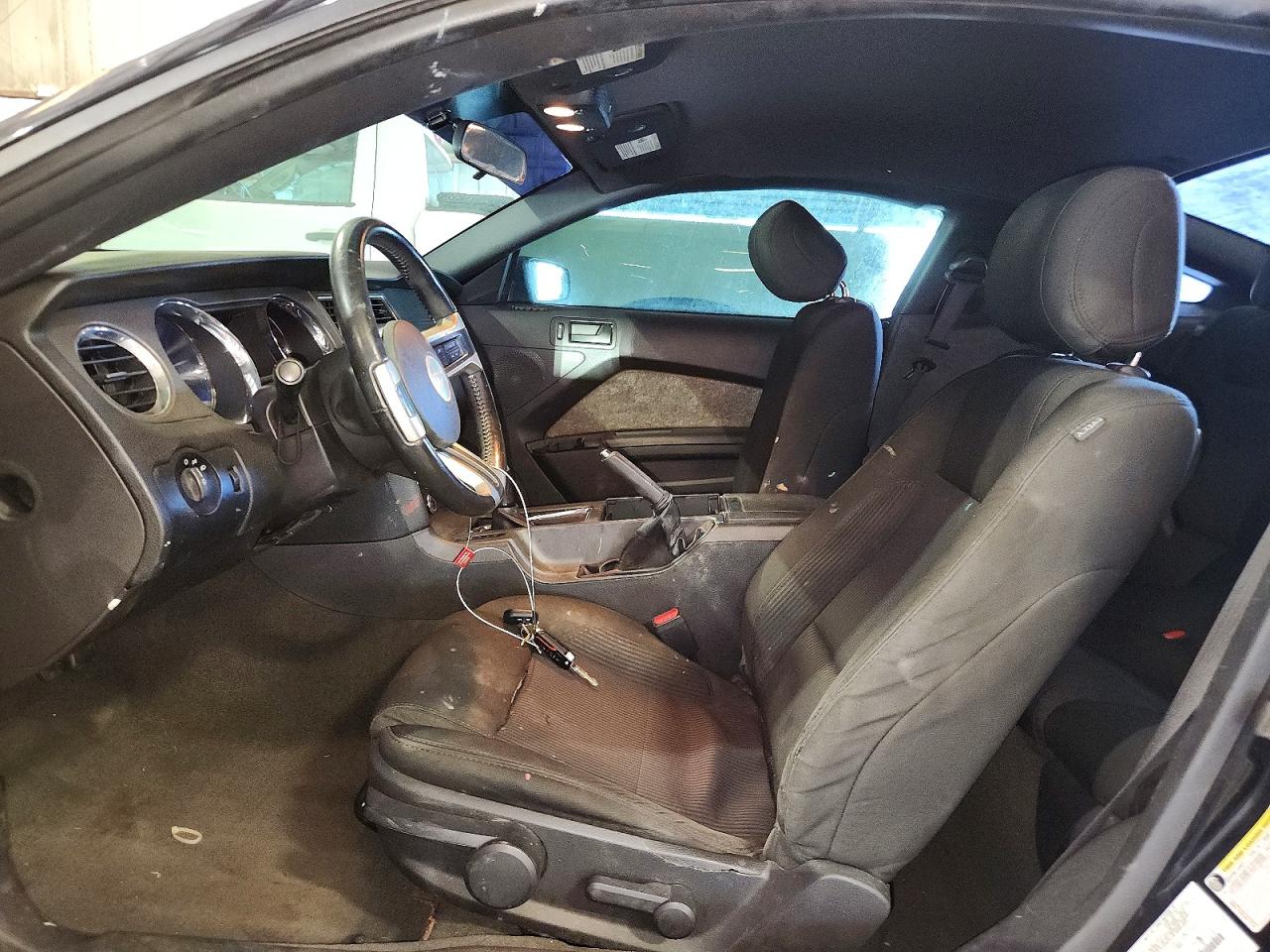 2014 Ford Mustang Black vin: 1ZVBP8AM2E5286915