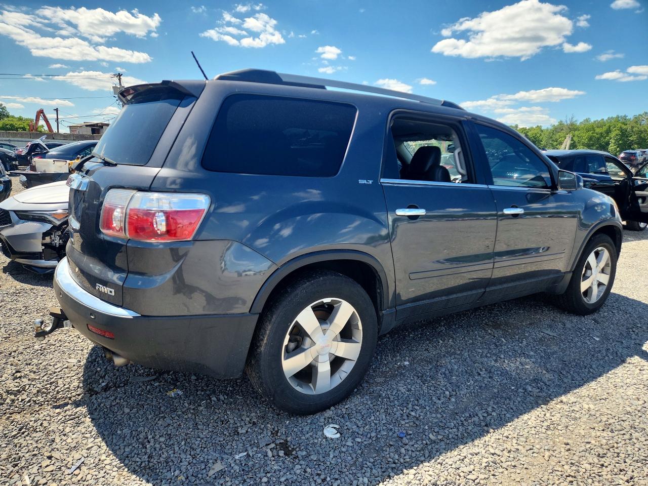 2012 Gmc Acadia Slt-1 Gray vin: 1GKKVRED2CJ417987