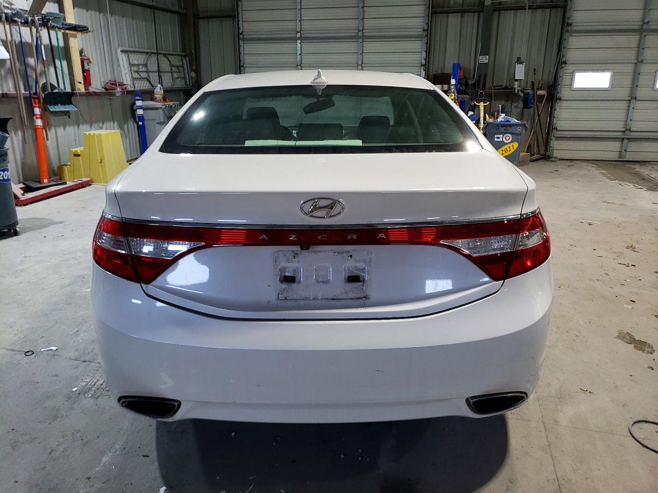 2014 Hyundai Azera Белый vin: KMHFG4JGXEA350872