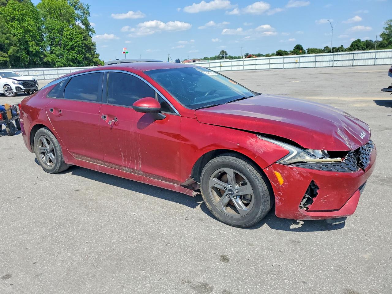 2022 Kia K5 Lxs Красный vin: 5XXG14J20NG086693
