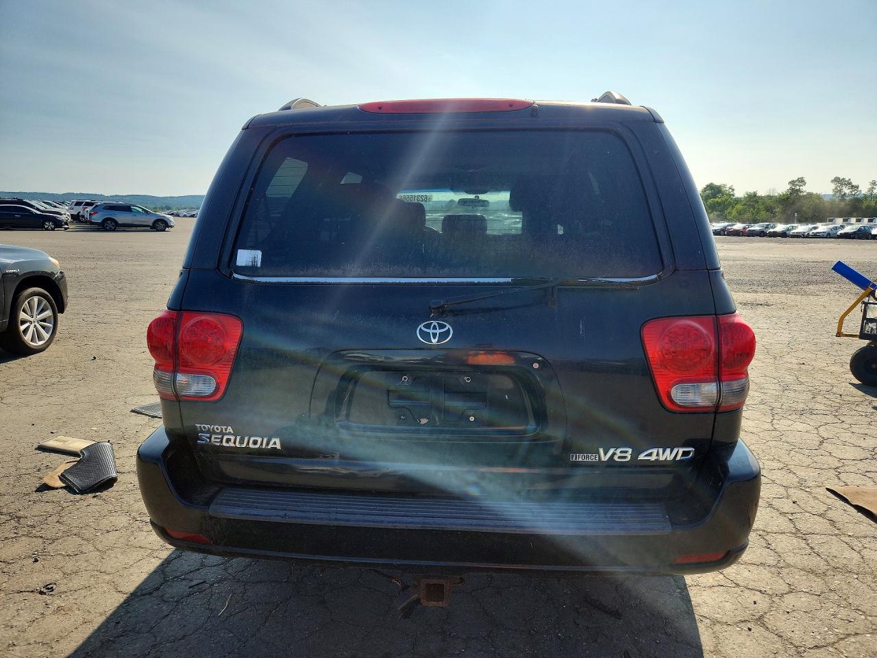 2005 Toyota Sequoia Sr5 Черный vin: 5TDBT44A55S239428