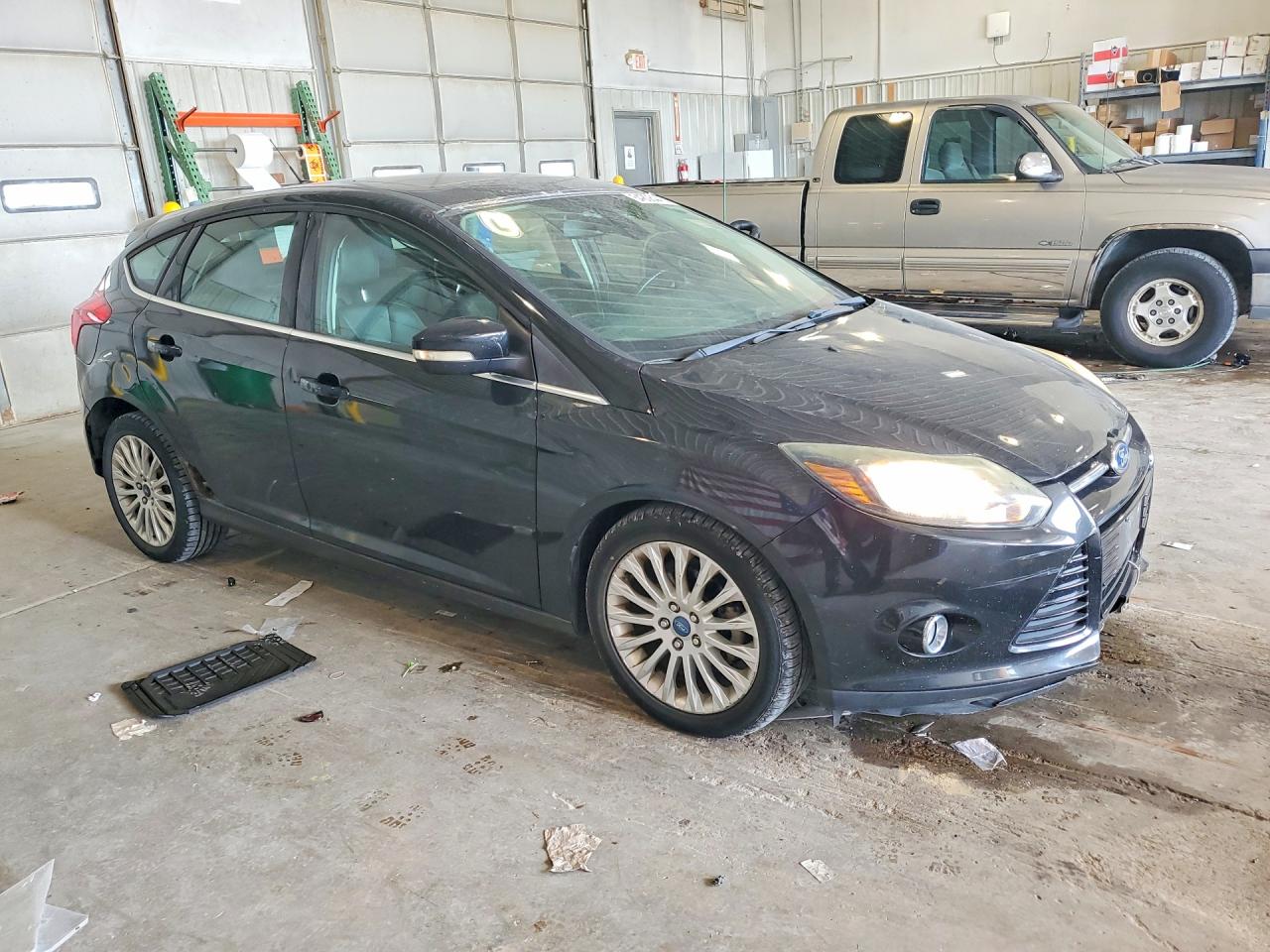 2012 Ford Focus Titanium Black vin: 1FAHP3N21CL154865