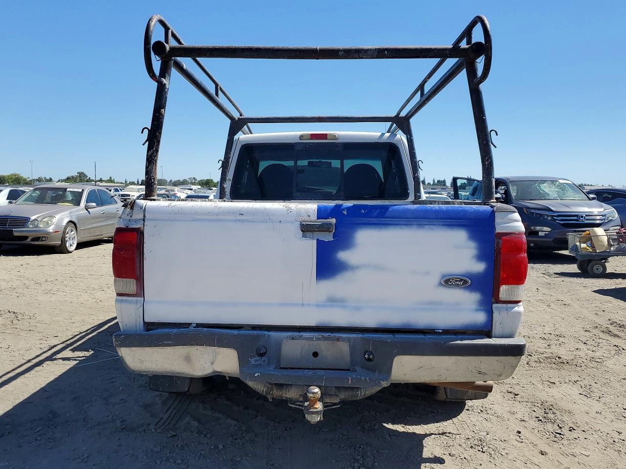 2000 Ford Ranger Super Cab White vin: 1FTYR14V4YPA04897