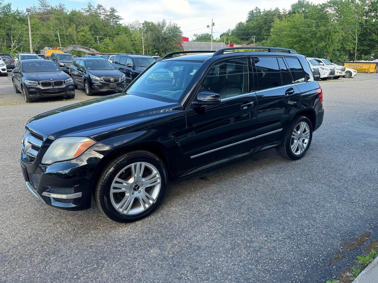 2014 Mercedes-benz Glk 350 4matic Black vin: WDCGG8JB4EG164255