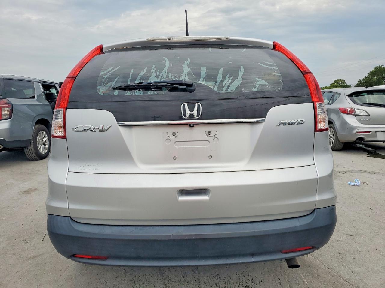 2014 Honda Cr-v Lx Silver vin: 2HKRM4H31EH681104