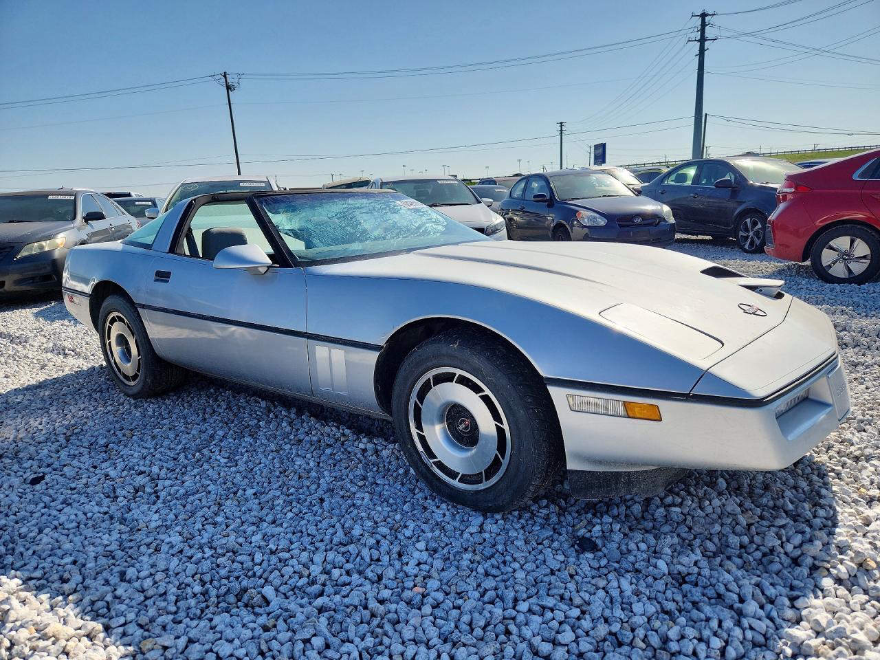 1985 Chevrolet Corvette Silver vin: 1G1YY0781F5132759
