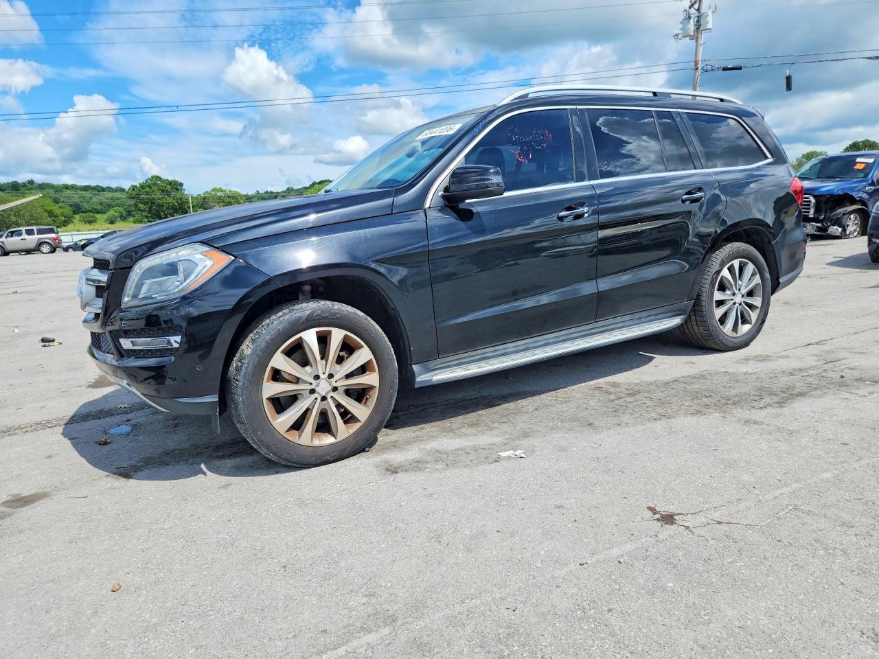 2013 Mercedes-benz Gl 450 4matic Черный vin: 4JGDF7CE9DA254334