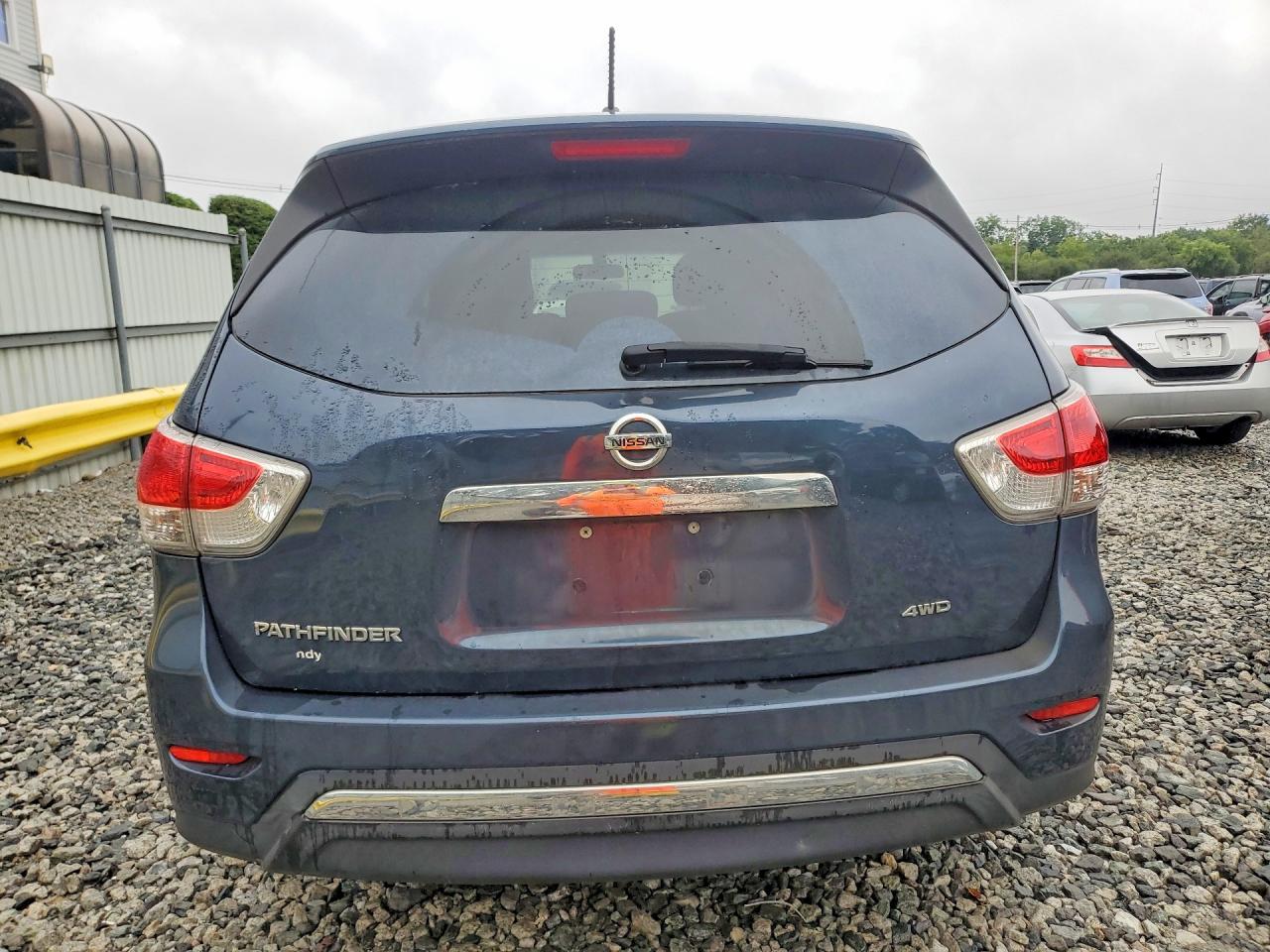 2014 Nissan Pathfinder S Blue vin: 5N1AR2MM7EC730587