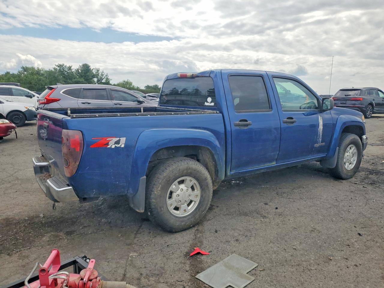 2005 Chevrolet Colorado Blue vin: 1GCDT136458182051