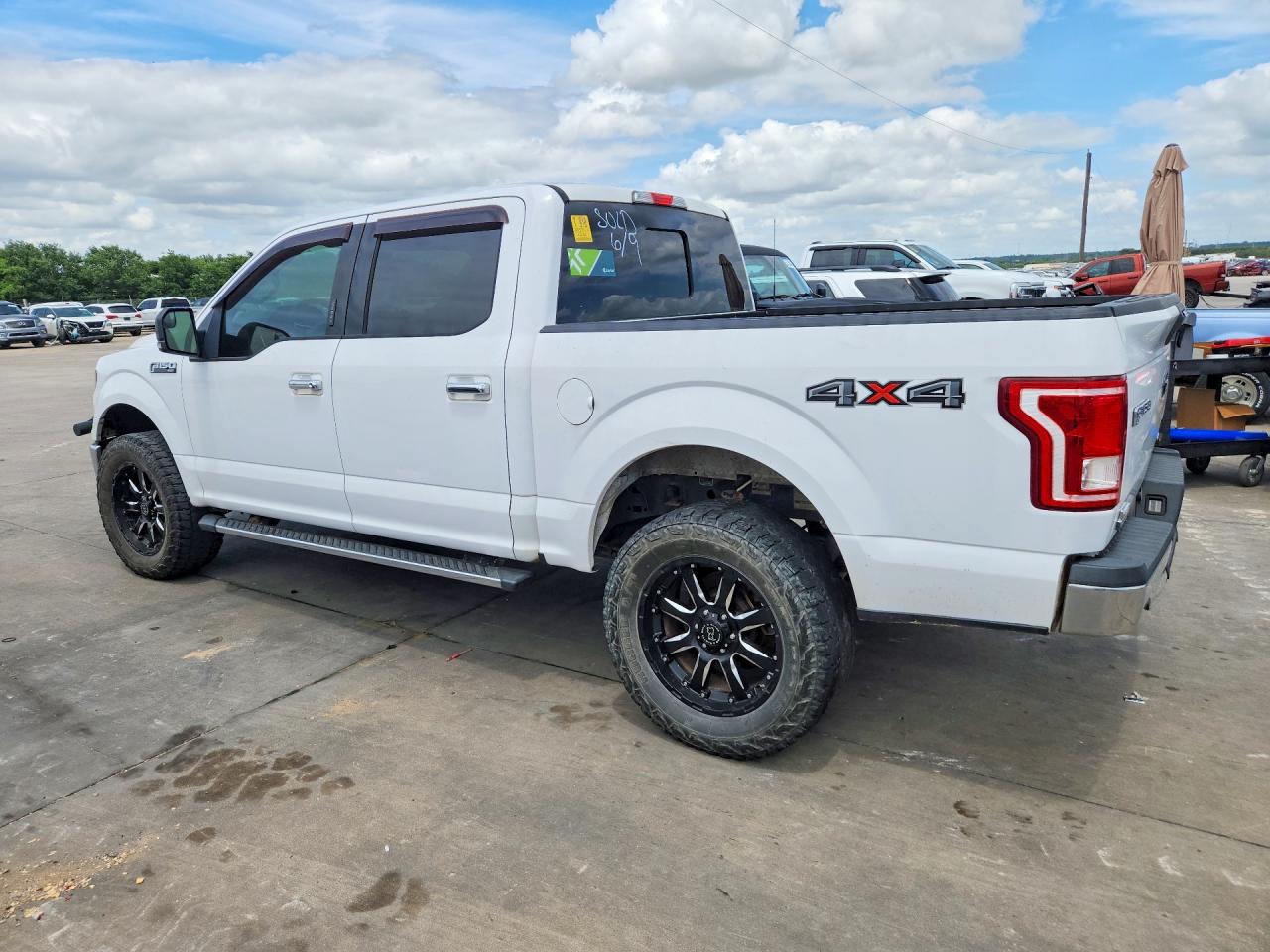 2015 Ford F150 Supercrew White vin: 1FTEW1EF7FKD26589