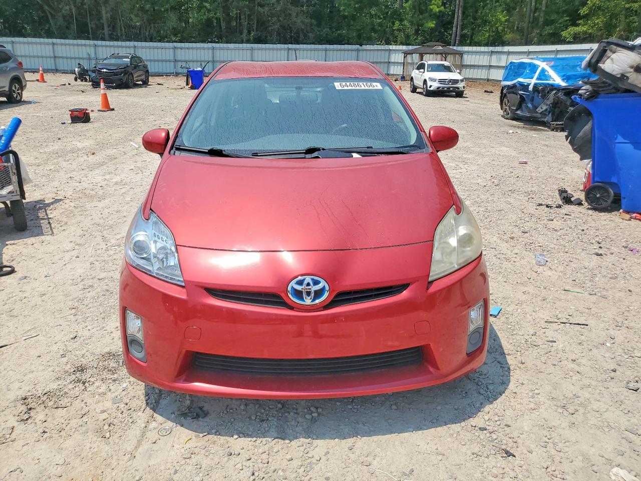 2010 Toyota Prius Ii Красный vin: JTDKN3DU3A0197871