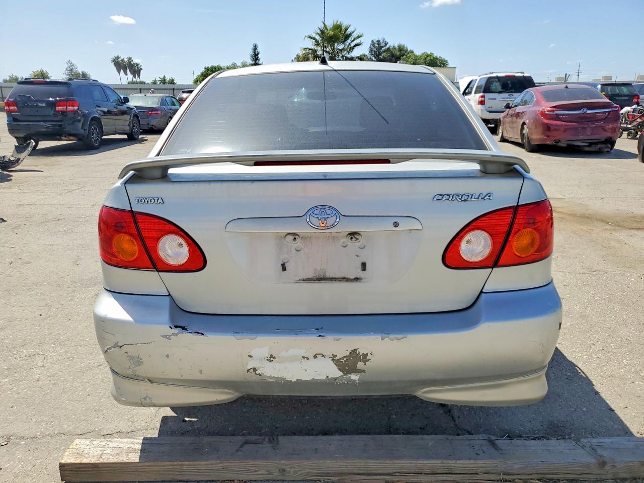 2004 Toyota Corolla S Silver vin: 1NXBR32E54Z302953