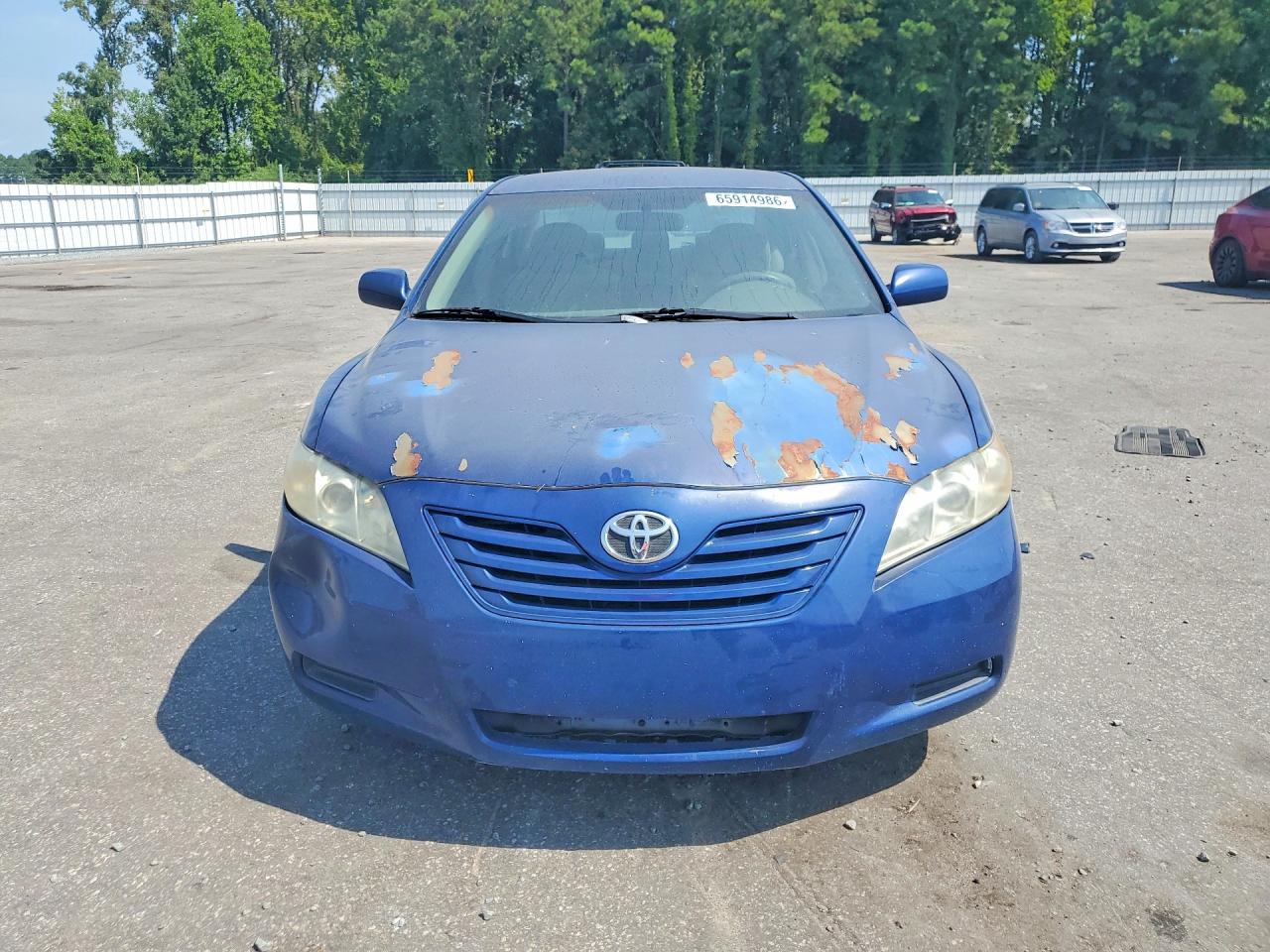 2007 Toyota Camry Le V6 Blue vin: 4T1BK46K57U046778