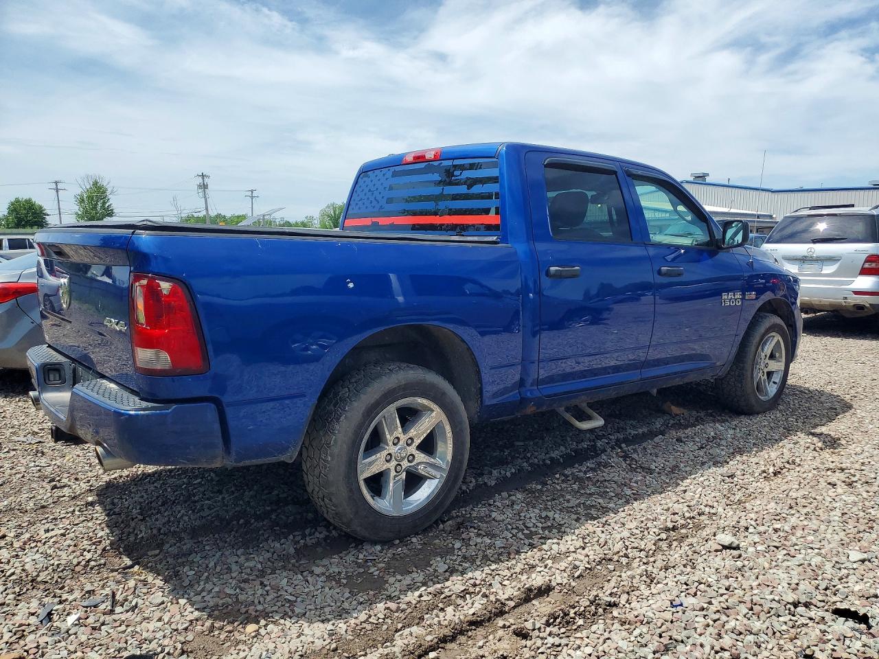 2014 Ram 1500 St Синий vin: 1C6RR7KT4ES327873