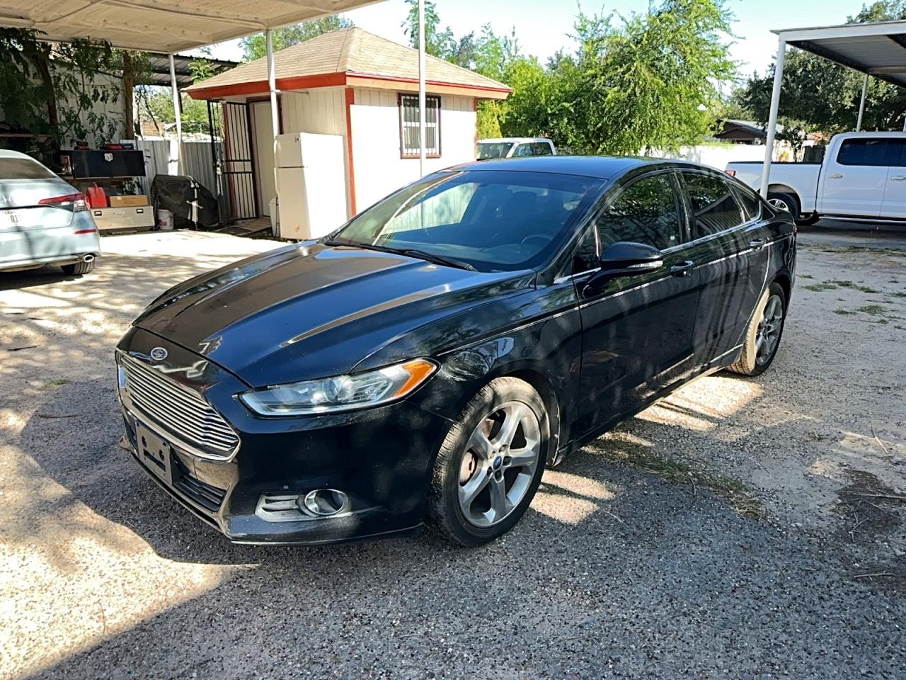 2015 Ford Fusion Se Black vin: 3FA6P0H74FR127209