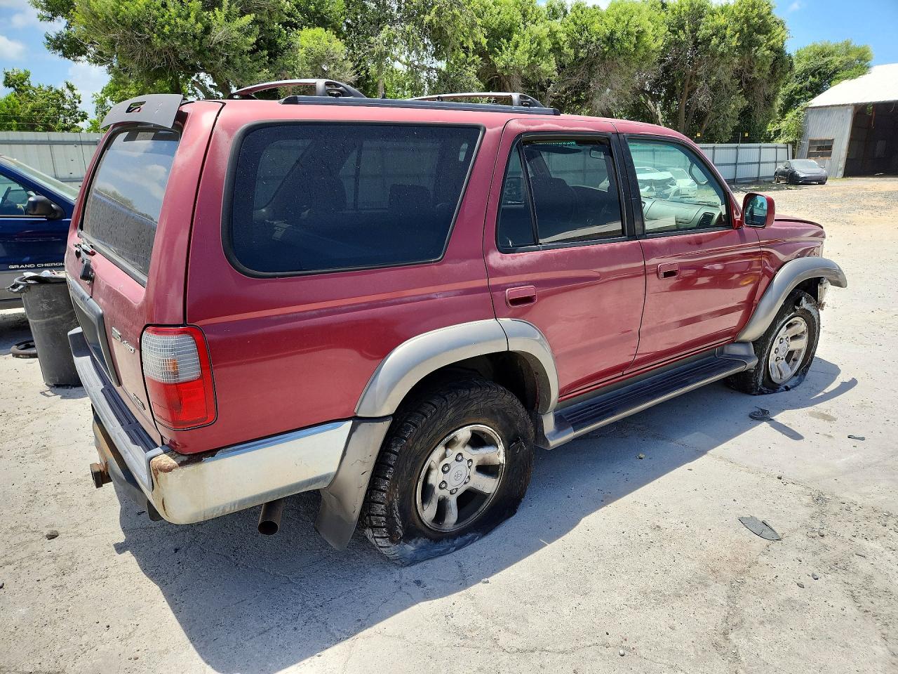 2000 Toyota 4runner Sr5 Maroon vin: JT3HN86R7Y0303379