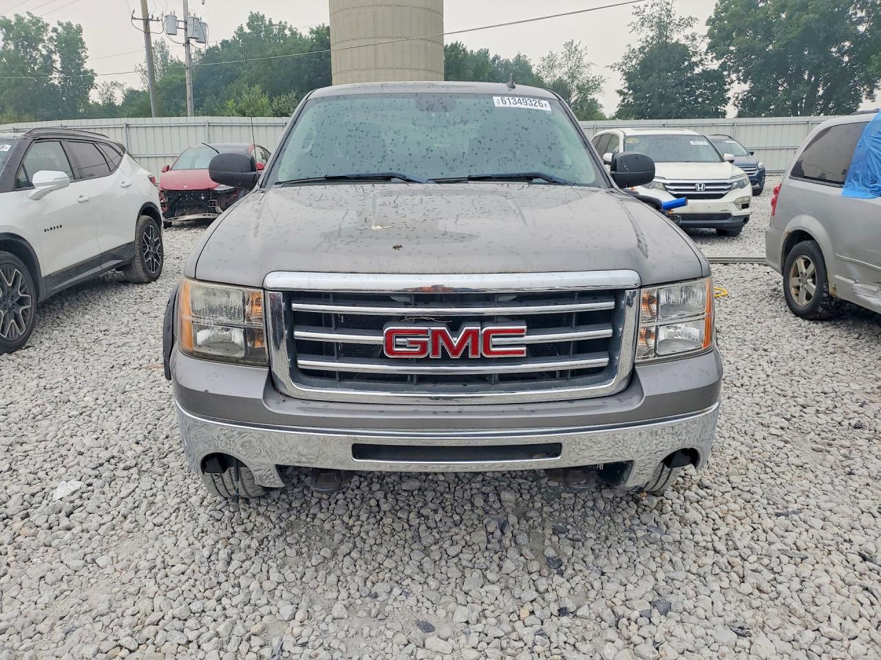 2013 Gmc Sierra K1500 Sle Gray vin: 1GTR2VE78DZ177806