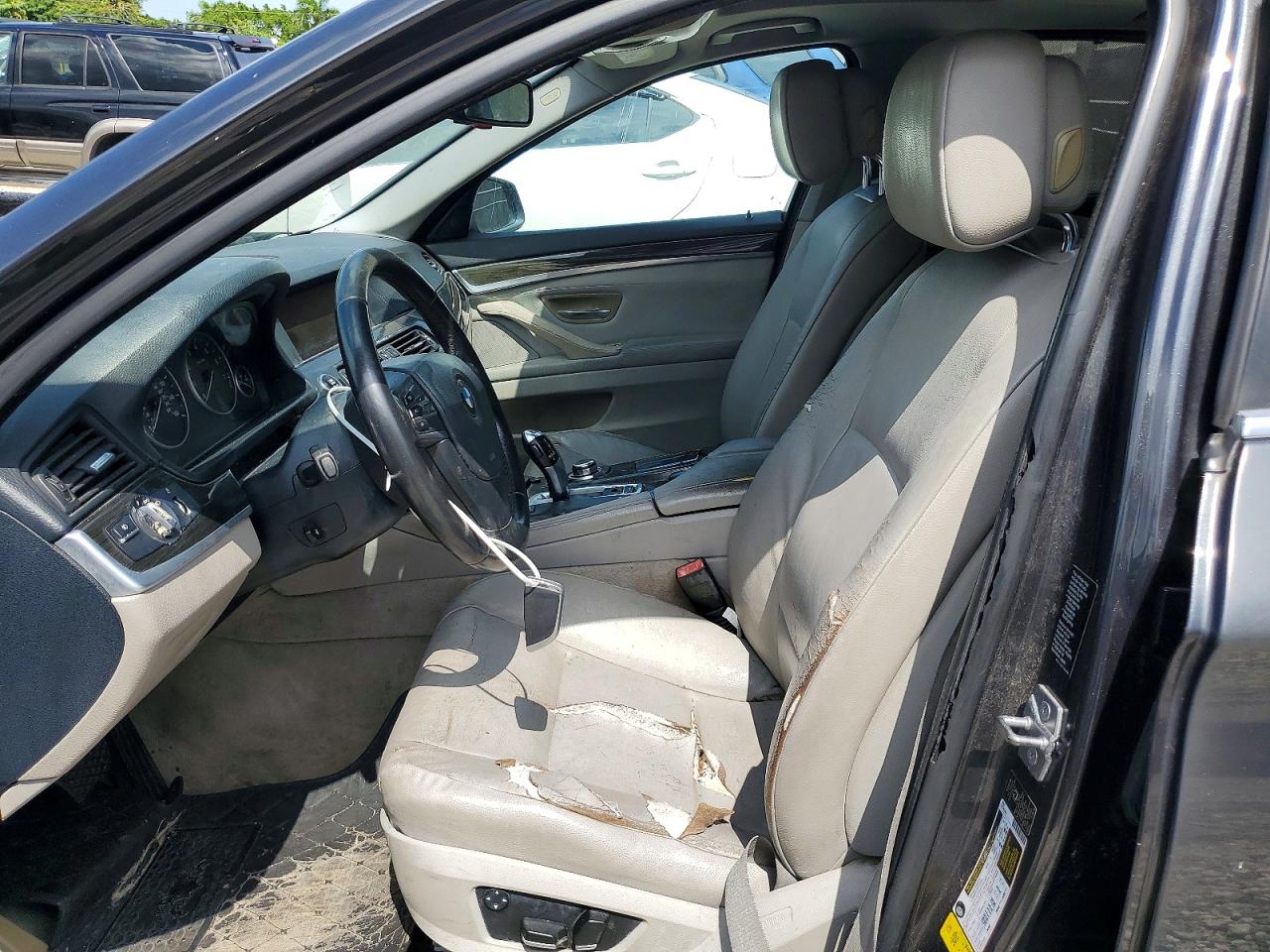 2011 Bmw 535 I Gray vin: WBAFR7C56BC604490
