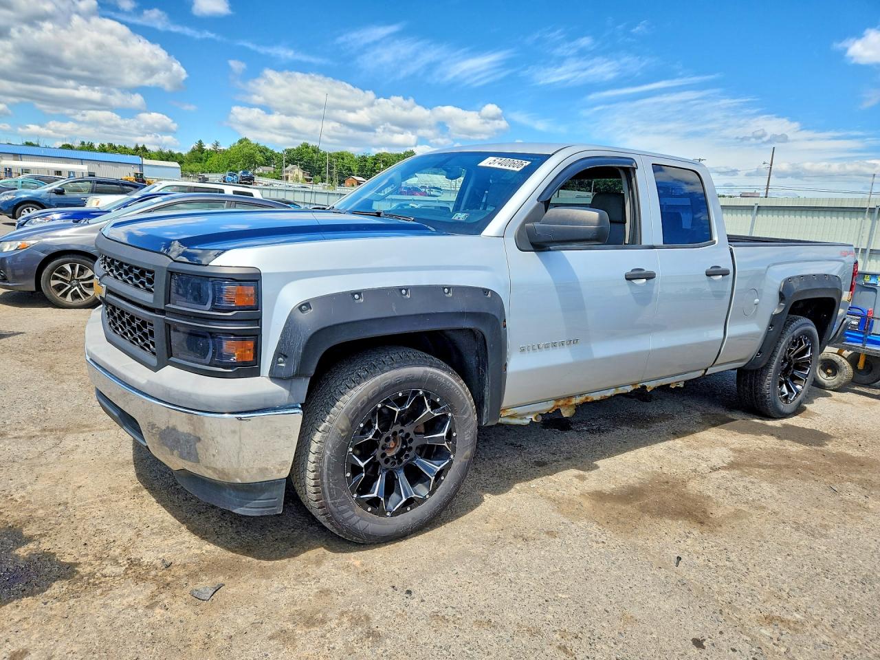 2015 Chevrolet Silverado K1500 Silver vin: 1GCVKPEH3FZ265717