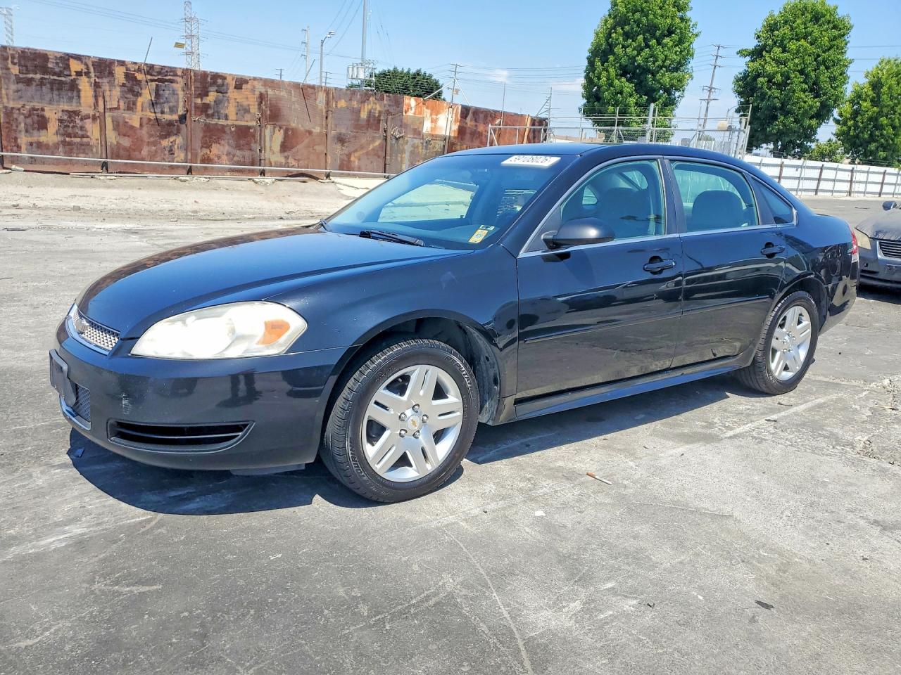 2012 Chevrolet Impala Lt Черный vin: 2G1WG5E31C1186476