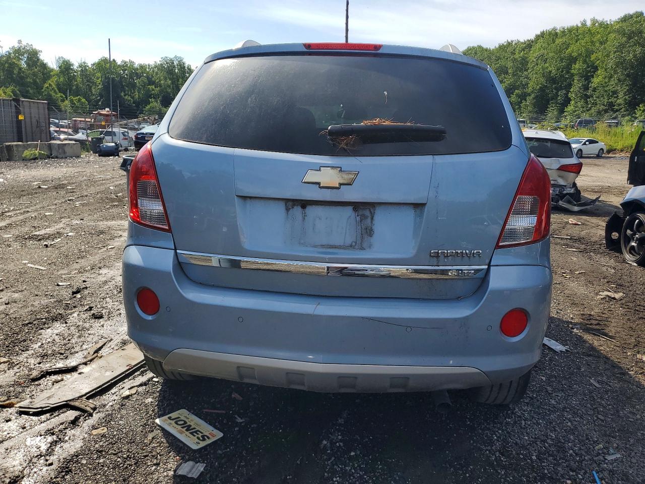 2014 Chevrolet Captiva Ltz Синий vin: 3GNAL4EK9ES522467