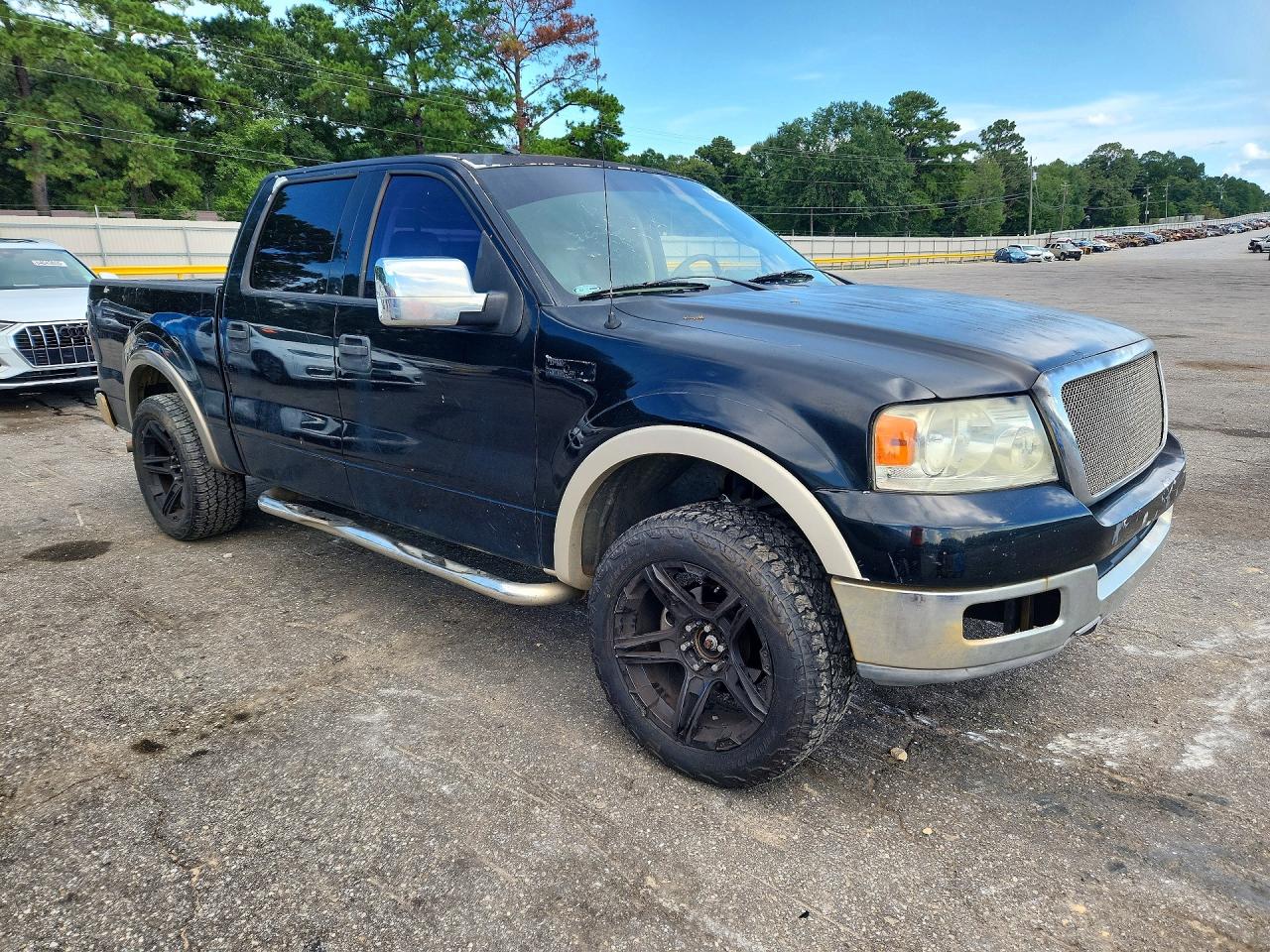 2007 Ford F150 Supercrew Black vin: 1FTPW12V97KC49195