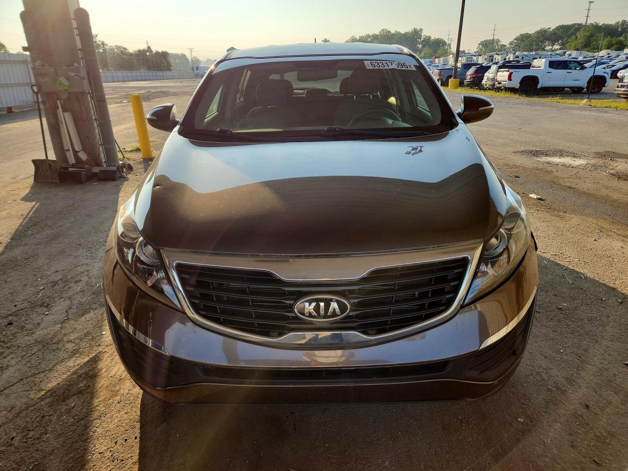 2012 Kia Sportage Lx Brown vin: KNDPB3A25C7341772