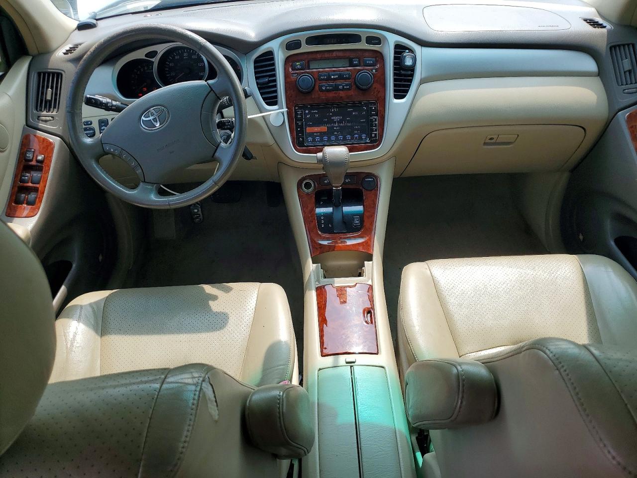 2007 Toyota Highlander Limited White vin: JTEEP21A670203386