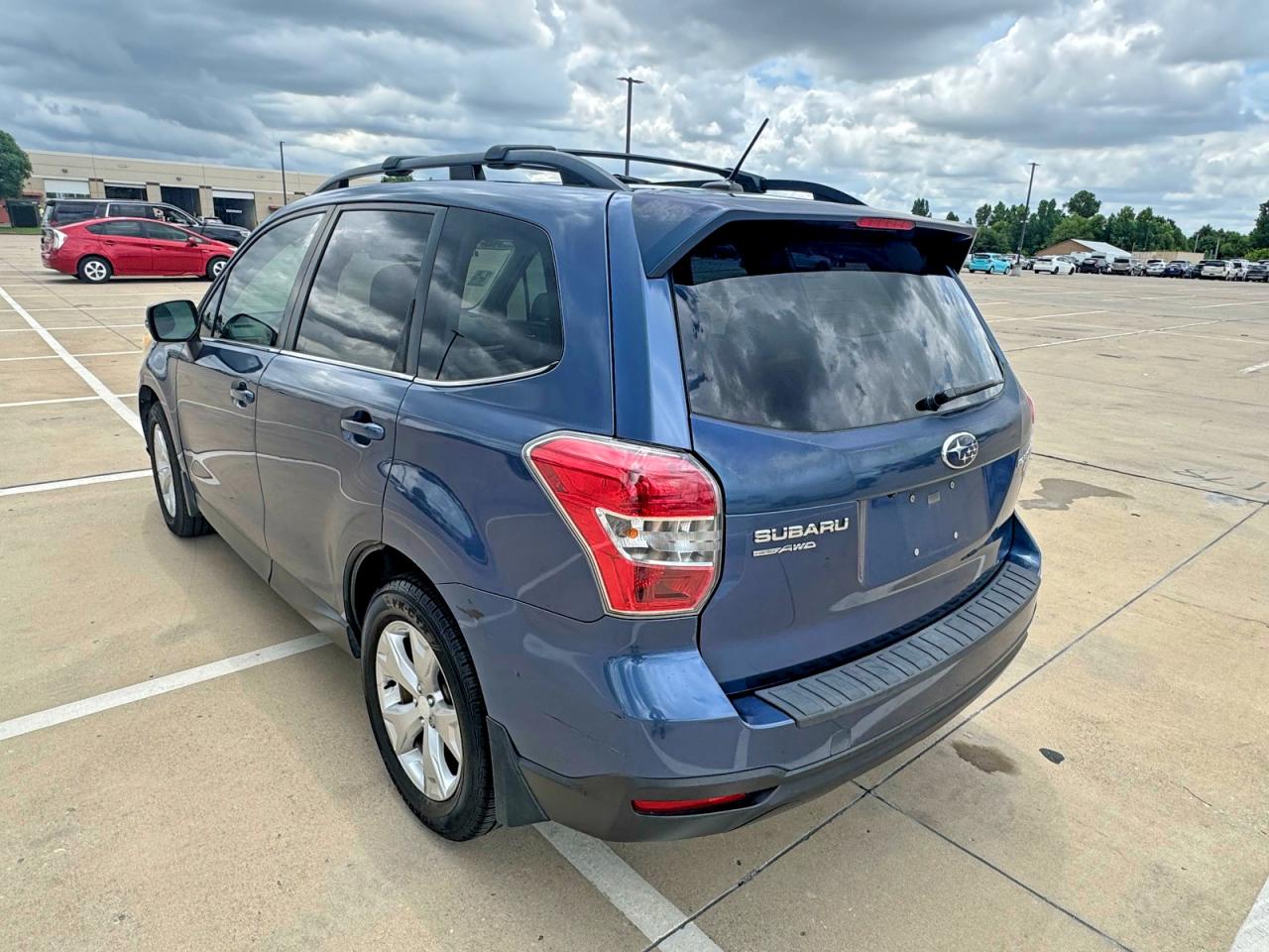 2014 Subaru Forester 2.5i Touring Синий vin: JF2SJAMC9EH502743